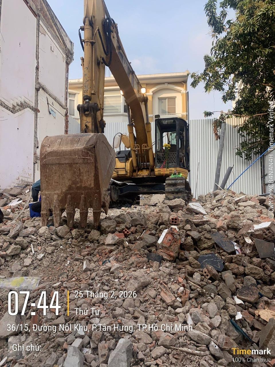 Ảnh thi công thực tế Cơ Giới Lực Lâm
