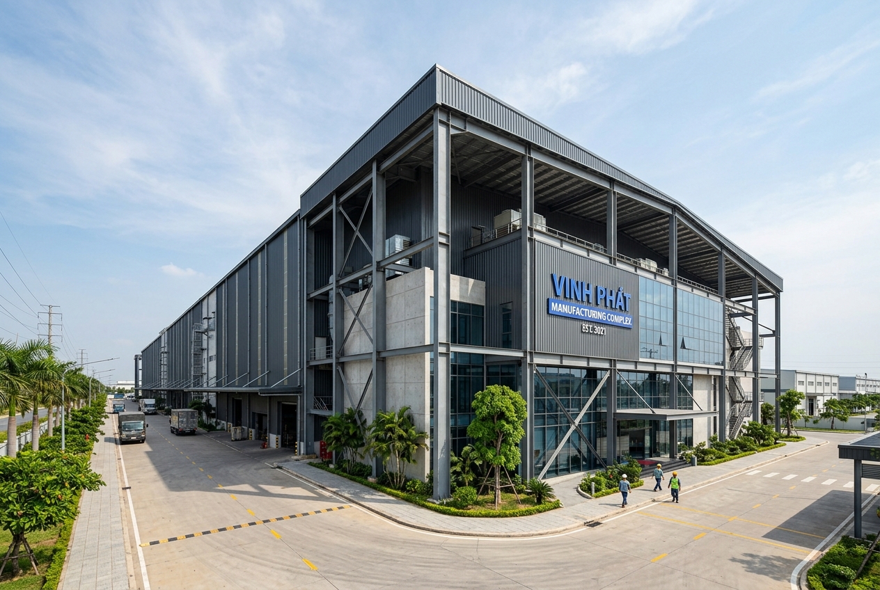 Thu Mua & Tháo Dỡ Nhà Xưởng May Mặc 8.000m² Bình Dương